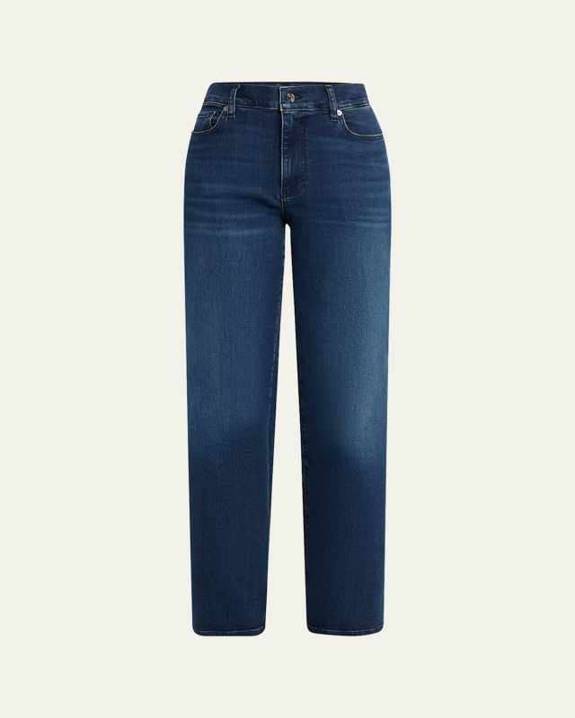 Le Slim Palazzo Long Jeans